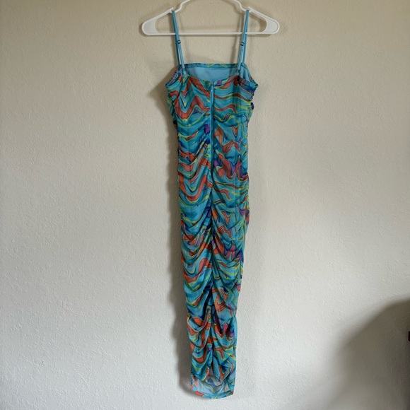 Wild Fable Blue Retro Dress. Size S - Picture 4 of 4